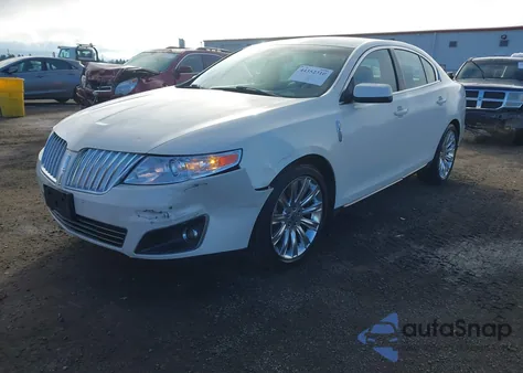 2009 Lincoln Mks z USA, uszkodzony, nr VIN 1LNHM94R49G624601